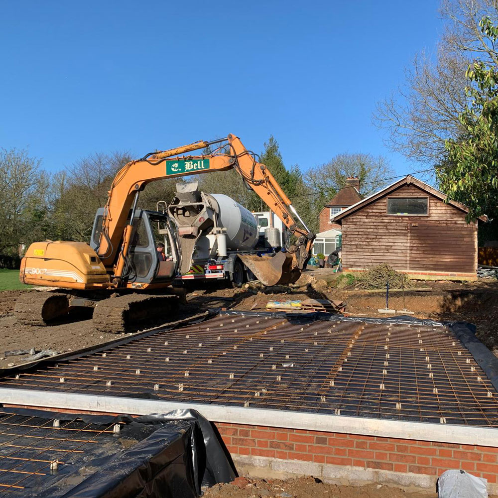 E&D-Groundwork-Plant-Hire-Contractors-Ltd-Groundworks-For-A-Garage-Swanmore-Square-8