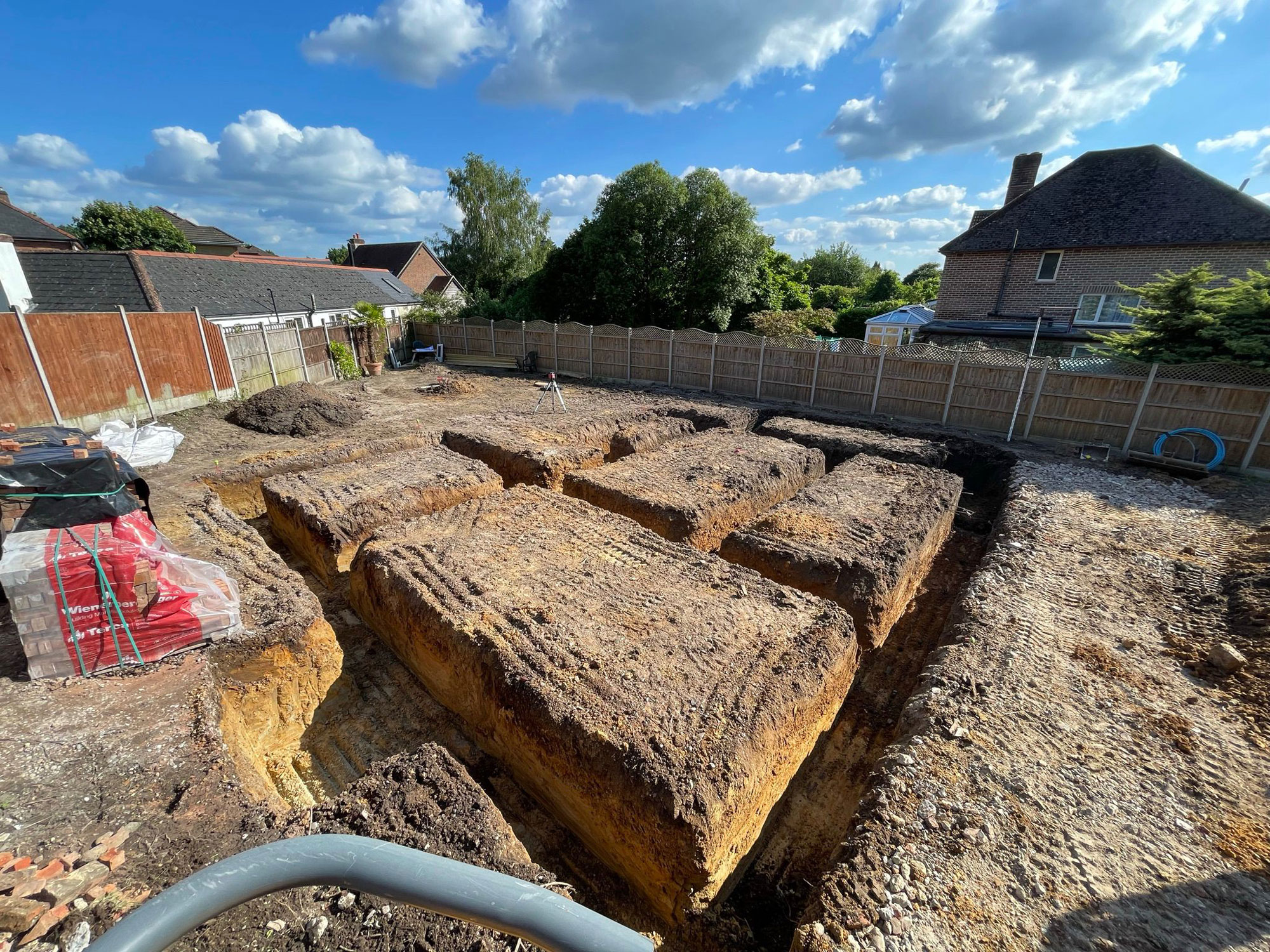 E&D-Groundwork-Plant-Hire-Contractors-Ltd-Groundworks-For-A-Residential-Property-House-Shedfield