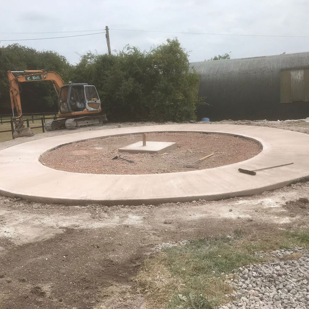 E&D-Groundwork-Plant-Hire-Contractors-Ltd-Horse-Walker-Installation-Chris-Gordon-Racing-Morestead-Winchester-Square-1