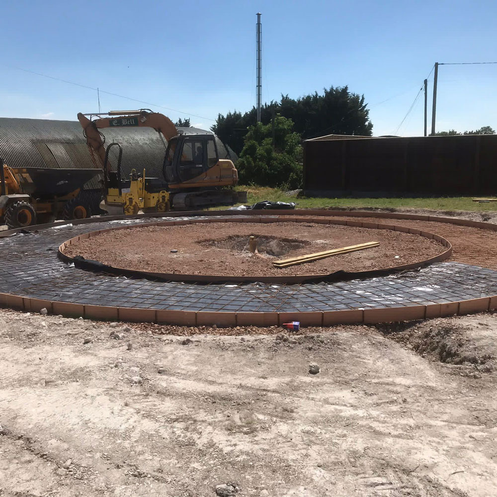E&D-Groundwork-Plant-Hire-Contractors-Ltd-Horse-Walker-Installation-Chris-Gordon-Racing-Morestead-Winchester-Square-2