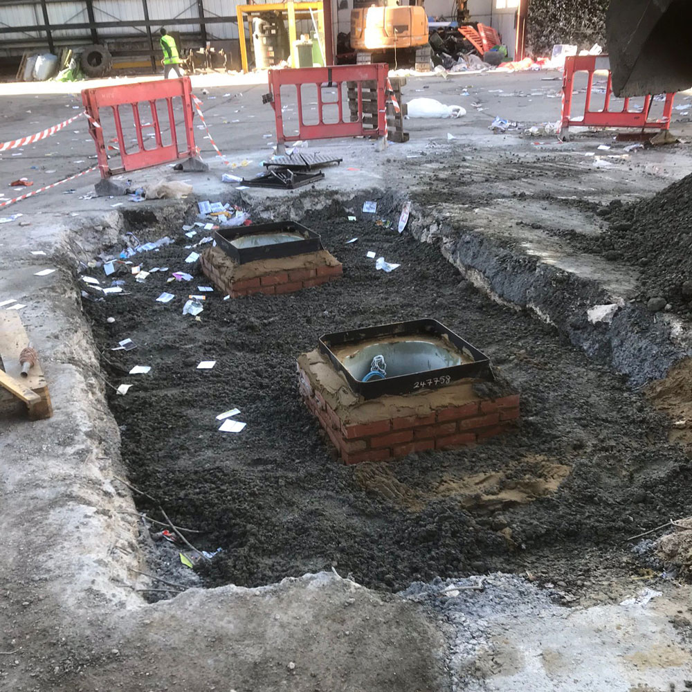 E&D-Groundwork-Plant-Hire-Contractors-Ltd-Interceptor-Tank-Installation-Southern-Waste-Management-Winchester-Square-1
